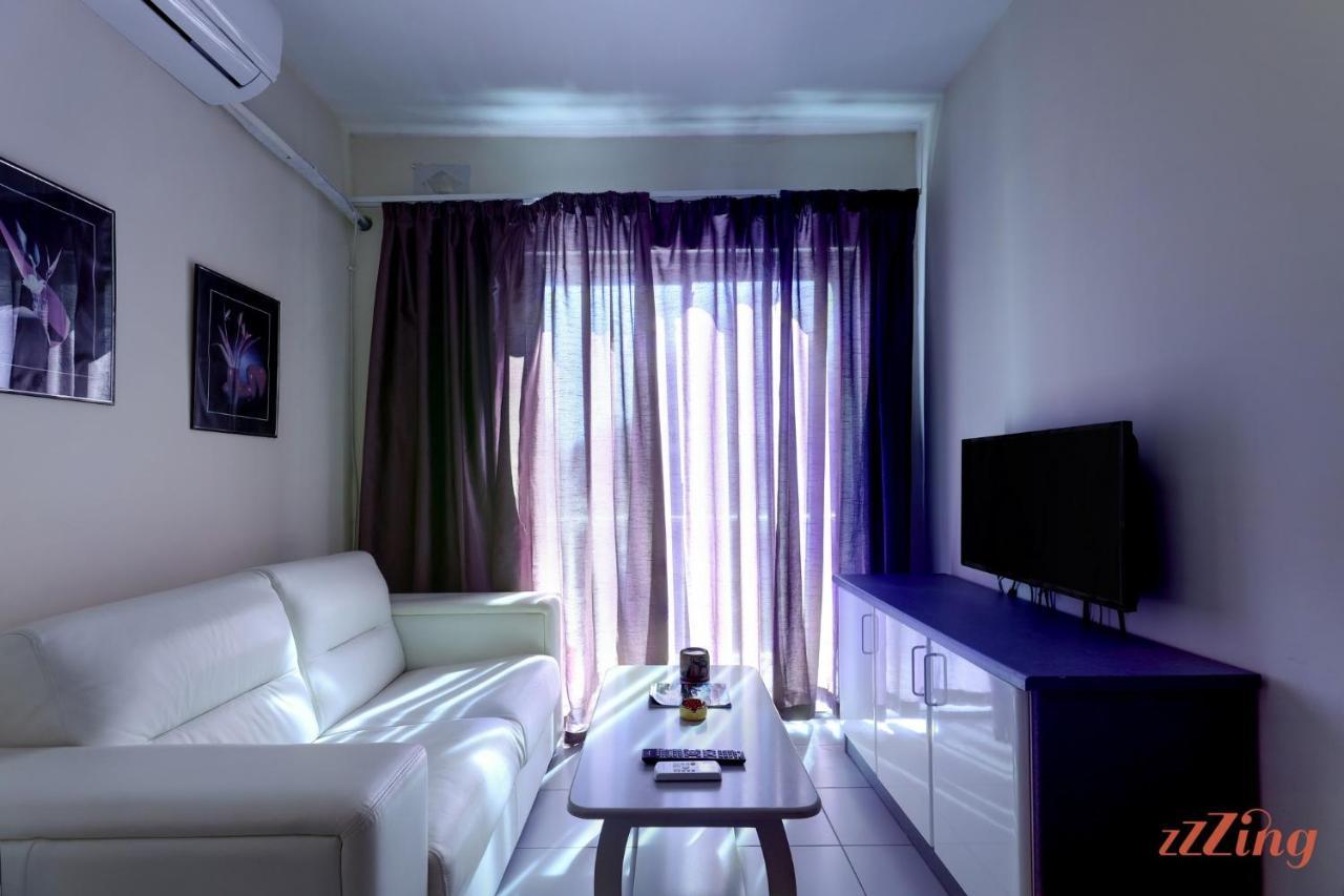 Seaside Apt With Side Sea Views - New Меллиеха Экстерьер фото